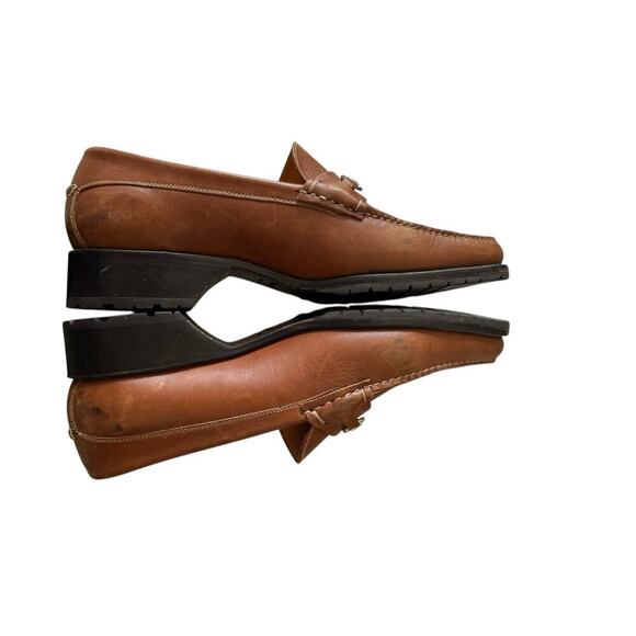 Vintage Cole-Haan‎ Bennett Loafers Men's Size 9.5 B Luggage Brown Classic Trad - Picture 3 of 9